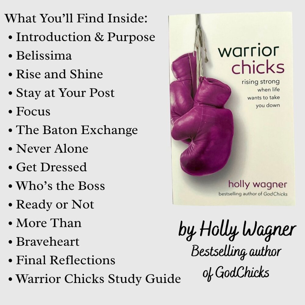 Warrior Chicks Book Holly Wagner Paperback Book 2015 Inspirational Self Help - Picture 7 of 7